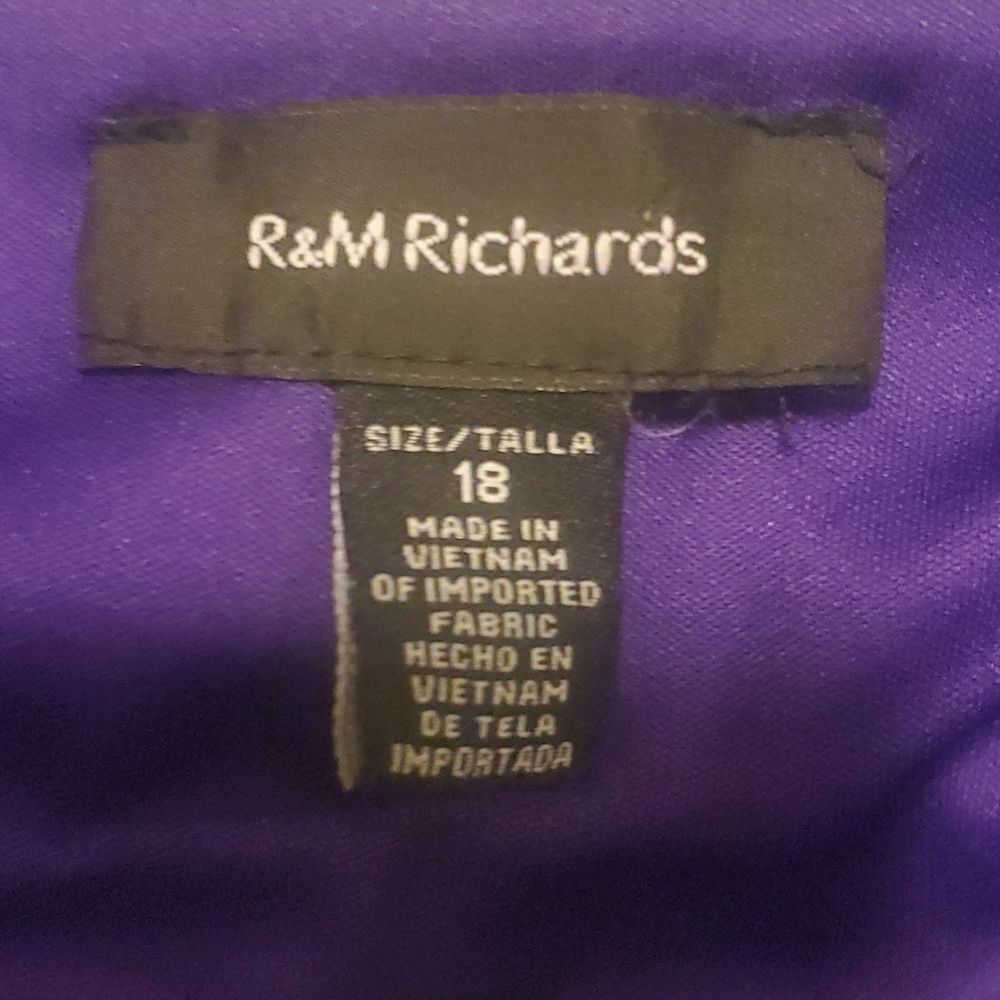 ❣️R&m Richard's Woman purple dress - Picture 4 of 12